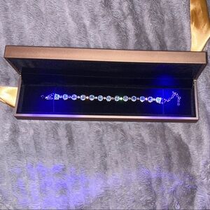 Birth Stone Aquamarine Bracelet